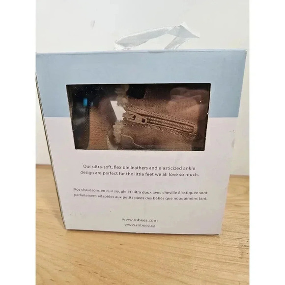 New Robeez Baby Children Shoes SoftSoles Footwear Boys Wyatt Boot 6 - 12 mos - Picture 3 of 5